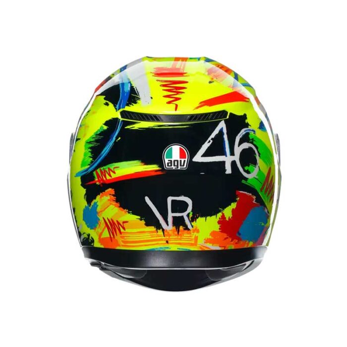 AGV KACIGA K3 ROSSI WINTER TEST 2019 - Slika 4