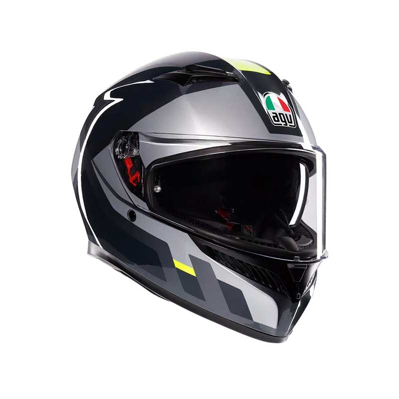 2118381001-017-1.jpg AGV KACIGA K3 SIV/FLU-ŽUT - Slika 1