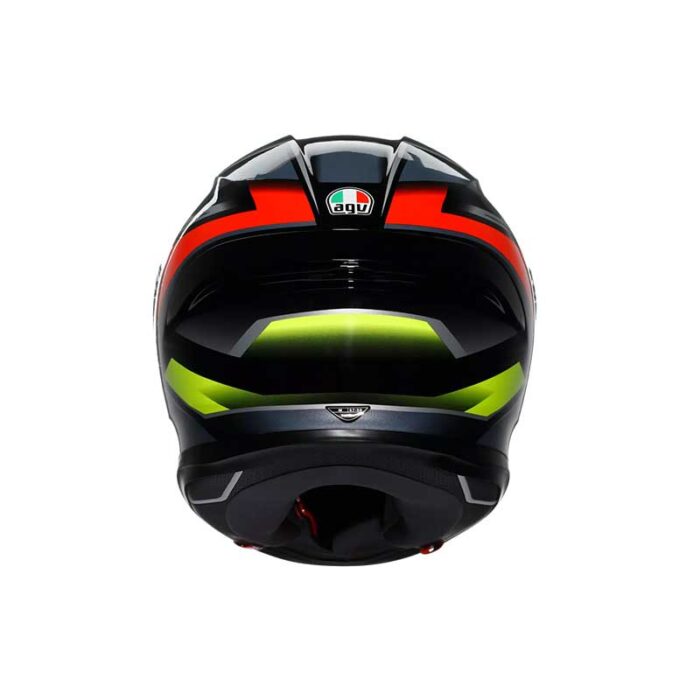 AGV KACIGA K6 S ERAZER CRN/CRV/FLU-ŽUT - Slika 4