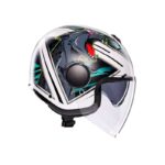 AGV KACIGA ETERES GHEPARD MAT-BEL/CRN/ZEL - Slika 3