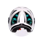 AGV KACIGA ETERES GHEPARD MAT-BEL/CRN/ZEL - Slika 4
