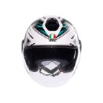 AGV KACIGA ETERES GHEPARD MAT-BEL/CRN/ZEL - Slika 5