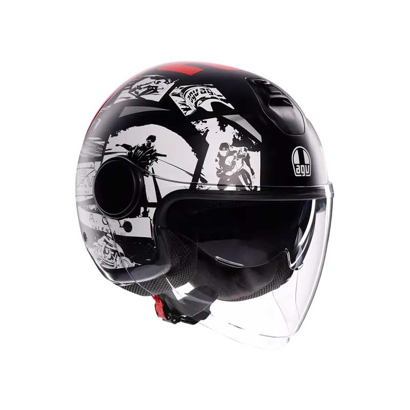 2118468001-014-1.jpg AGV KACIGA ETERES HISTORY MAT-CRN/BEL/CRV - Slika 1