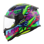 Kaciga LS2 Full Face FF812 KID PUNK dečija sivo crvena - Slika 8