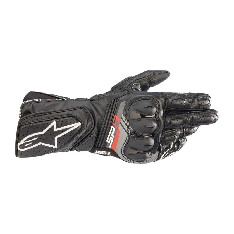 ALP355832110V.jpg ALPINESTARS SP-8 V3 KOŽNE RUKAVICE CRN/BEL - Slika 1