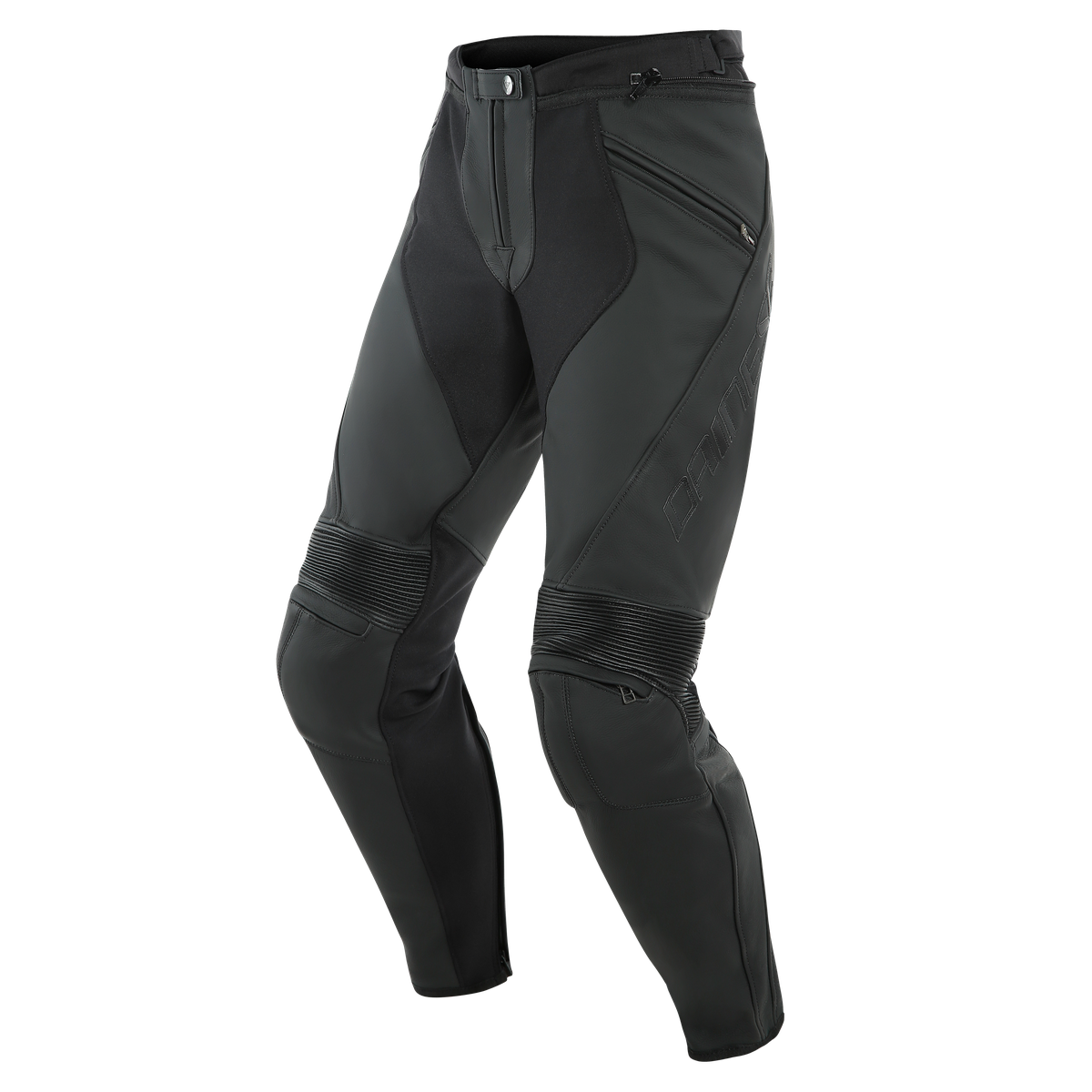 DAI155371107660.png DAINESE PONY 3 KOŽNE PANTALONE CRN - Slika 1