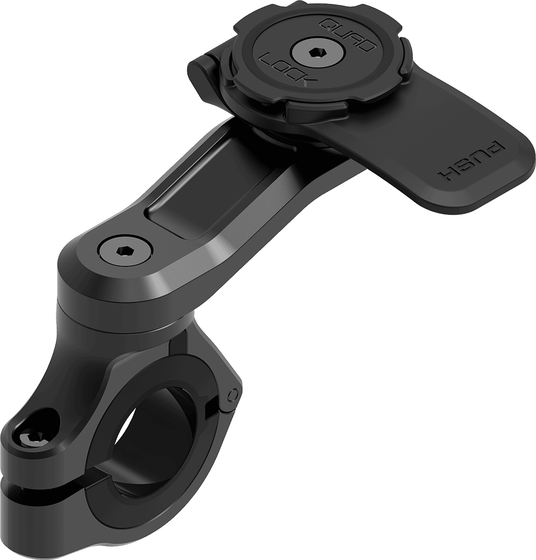 Quad-lock-nosac-za-volan-pro.png Quad Lock® Motocikl Guvernal nosač Pro - Slika 1