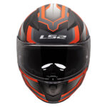 Kaciga LS2 Full Face FF353 RAPID II FLITZ narandžasto siva - Slika 8