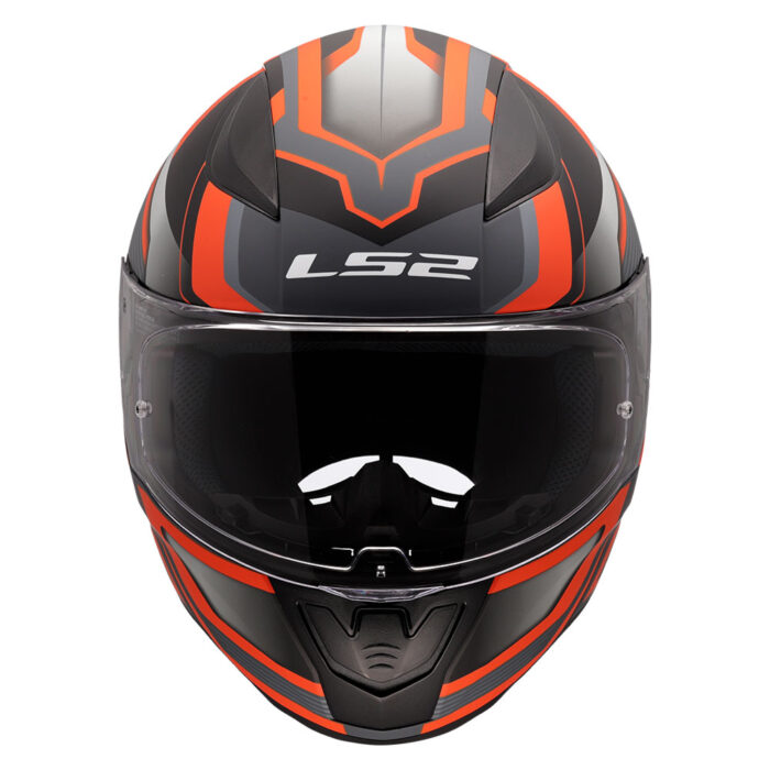 Kaciga LS2 Full Face FF353 RAPID II FLITZ narandžasto siva - Slika 8