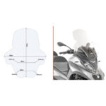 Vizir zatamnjeni GIVI Honda NX 500 (24-) D1203S - Slika 9