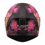 Kaciga LS2 Full Face FF820 RAPID III POPIES II crno roza - Slika 3