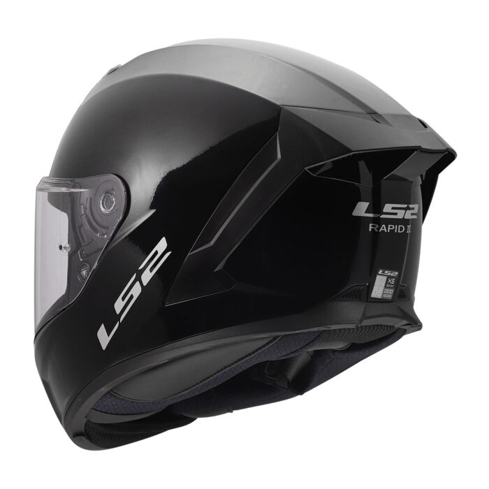 Kaciga LS2 Full Face FF820 RAPID III SOLID sjajno crna - Slika 3