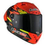 Kaciga LS2 Full Face FF805 THUNDER CARBON GP AERO FIRE crveno crna - Slika 7