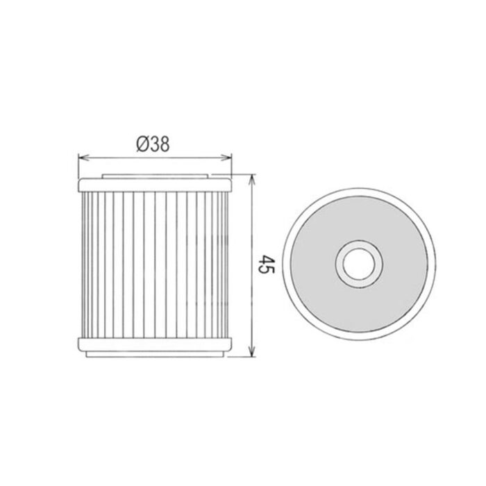 Filter ulja HF142 Hiflo - Slika 2
