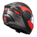 Kaciga LS2 Flip Up FF902 SCOPE II DURIA crno crvena - Slika 5