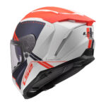 Kaciga LS2 Full Face FF817 CHALLENGER II TITAN belo plavo crvena - Slika 3
