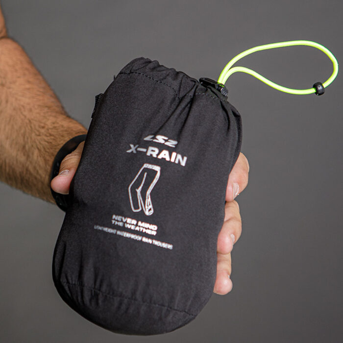 Kišne pantalone LS2 X-Rain crne - Slika 6