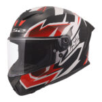 Kaciga LS2 Full Face FF820 RAPID III XTREM belo crno crvena