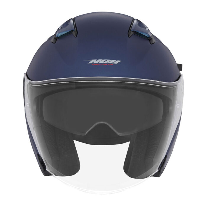 Kaciga NOX Jet N130 mat plava metalik - Slika 2