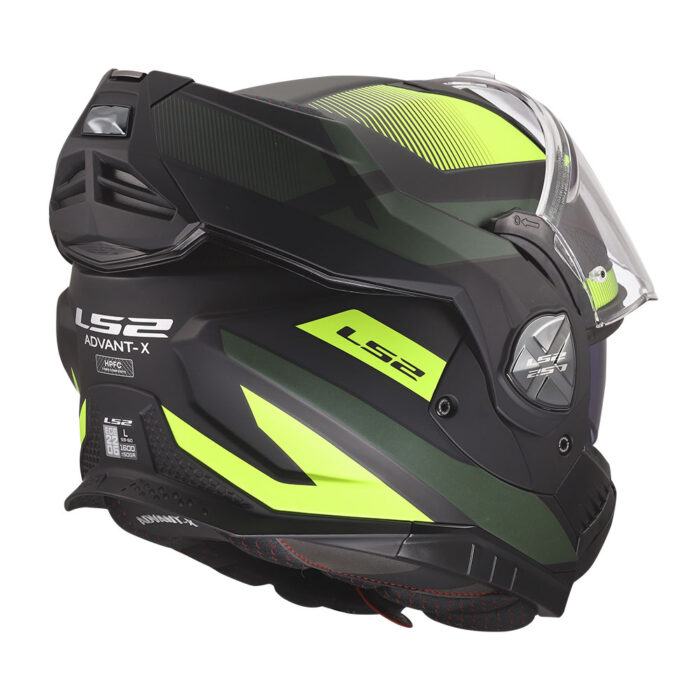 Kaciga LS2 Flip Up FF901 ADVANT X NOVA crno žuta - Slika 7