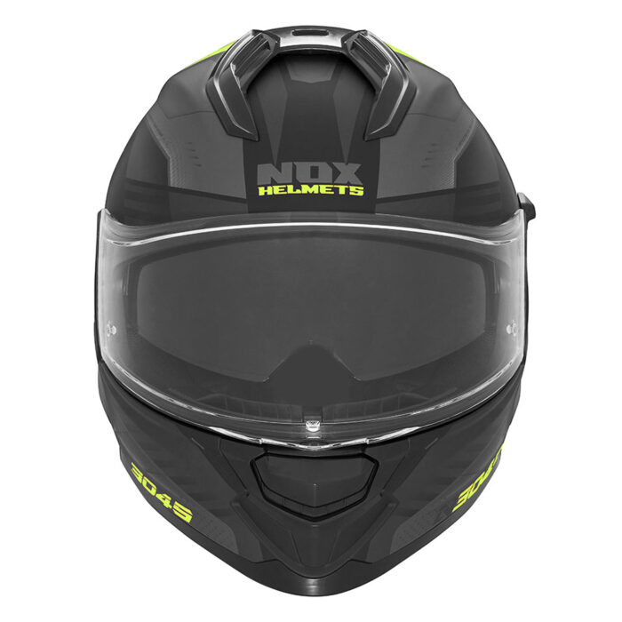 Kaciga NOX Full Face sa naočarima N304 S CARVER MATT BLACK YELLOW - Slika 2