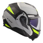 Kaciga LS2 Flip Up FF910 ADVANT II TRIPLE LIGHT siva - Slika 6