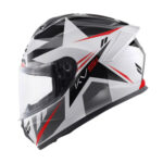 Kaciga LS2 Full Face FF811 VECTOR II CARBON SAVAGE crveno belo siva sa naočarima - Slika 5