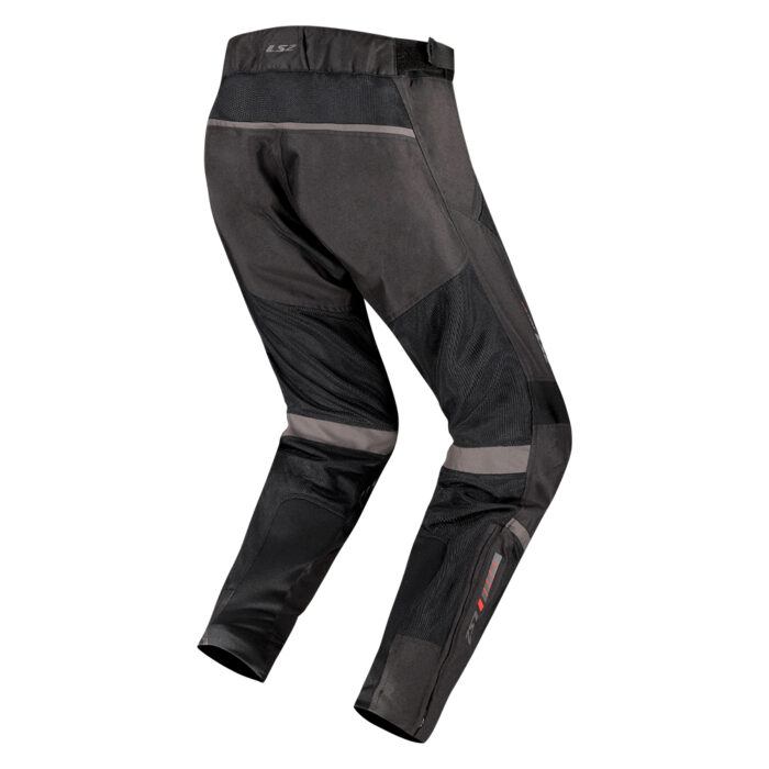 Pantalone LS2 COMO AIR muške crno tamno sive - Slika 2
