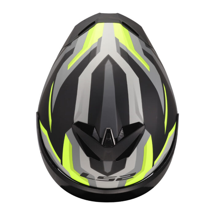 Kaciga LS2 Full Face FF820 RAPID III HYPER crno žuta - Slika 6