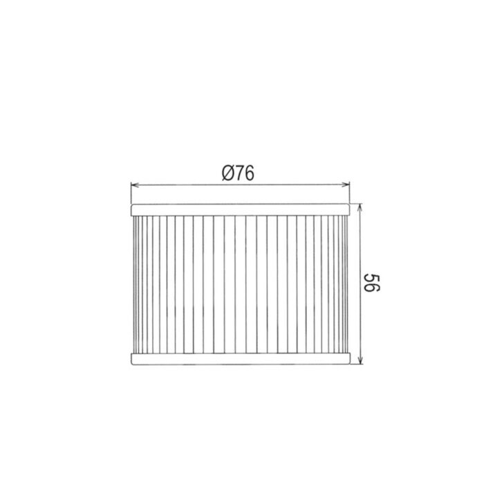 Filter ulja HF401 Hiflo - Slika 2