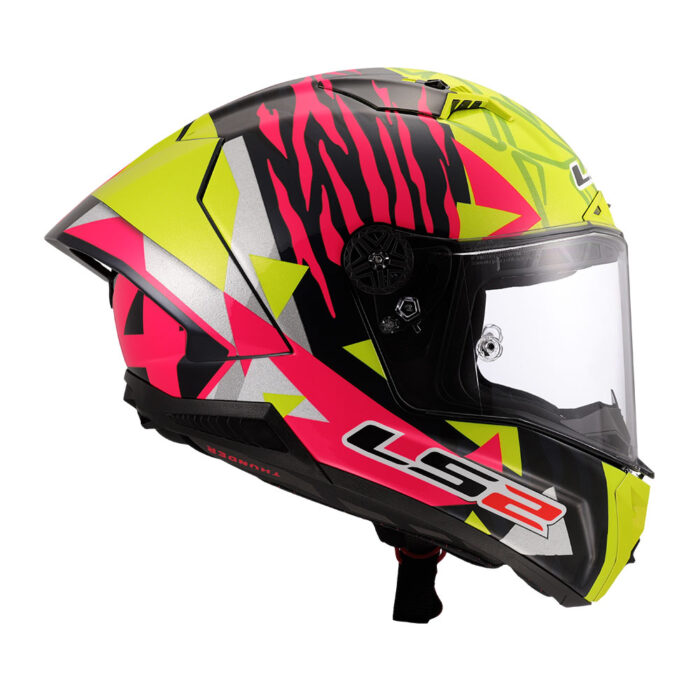 Kaciga LS2 Full Face FF805 THUNDER CARBON GP AERO REPLICA ALDEGUER žuto roza - Slika 6