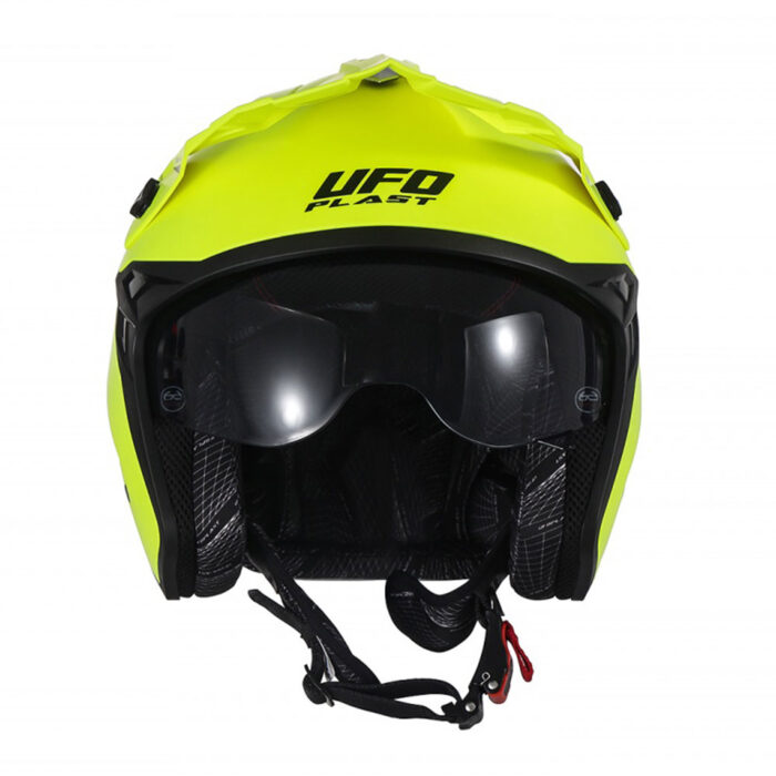 Kaciga UFO jet SHERATAN drečavo žuta - Slika 2