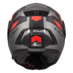Kaciga LS2 Flip Up FF902 SCOPE II DURIA crno crvena - Slika 4