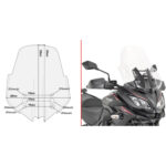 Vizir providni GIVI Benelli TRK 502X (18-23) D8703ST - Slika 3