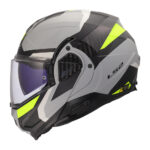 Kaciga LS2 Flip Up FF910 ADVANT II TRIPLE LIGHT siva - Slika 2