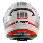 Kaciga LS2 Full Face FF353 RAPID II CIRCUIT  belo crvena - Slika 4