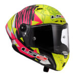 Kaciga LS2 Full Face FF805 THUNDER CARBON GP AERO REPLICA ALDEGUER žuto roza - Slika 7
