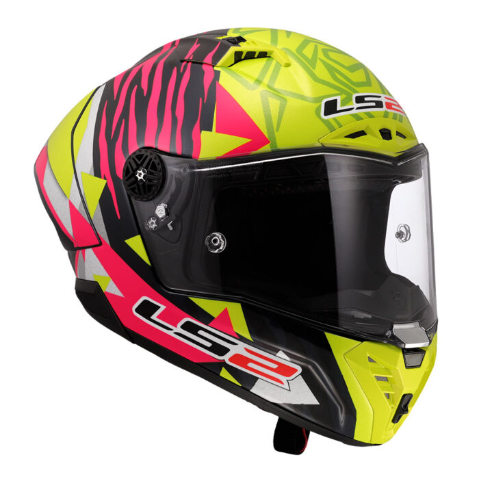 Kaciga LS2 Full Face FF805 THUNDER CARBON GP AERO REPLICA ALDEGUER žuto roza - Slika 7