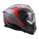 Kaciga LS2 Full Face FF818 STORM III DYNAMO sivo crvena - Slika 6