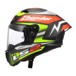 Kaciga LS2 Full Face FF805 THUNDER CARBON GP AERO REPLICA crna - Slika 2