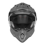 Kaciga NOX Enduro sa vizirom N312 TRAIL mat titanium - Slika 2