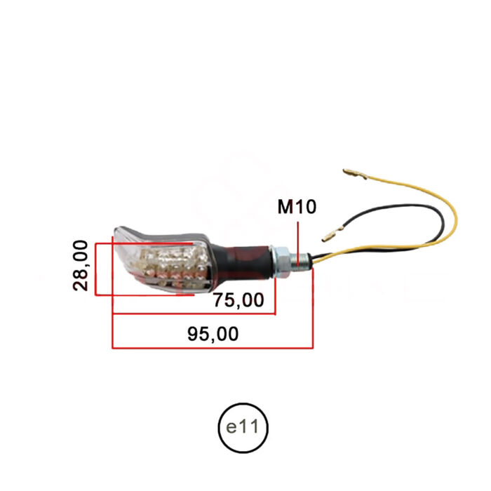 Žmigavci univerzalni LED Vicma - Slika 2