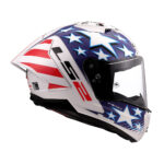 Kaciga LS2 Full Face FF805 THUNDER CARBON GP AERO REPLICA BAZ crveno belo plava - Slika 6