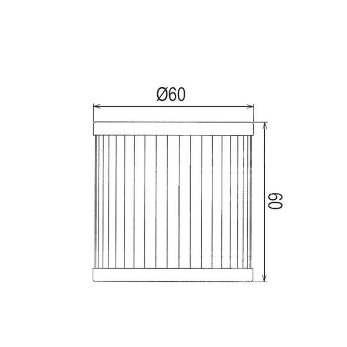 Filter ulja HF681 Hiflo - Slika 2