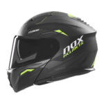 Kaciga NOX Flip Up N968 ULTRA sa naočarima mat crno žuta - Slika 2