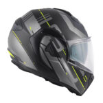 Kaciga GIVI Flip Up X30 PULSAR titanium žuta - Slika 5