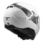 Kaciga LS2 Flip Up FF910 ADVANT II SOLID bela - Slika 5