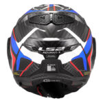 Kaciga LS2 Flip Up FF901 ADVANT X FUTURE carbon plavo crvena sa naočarima - Slika 4