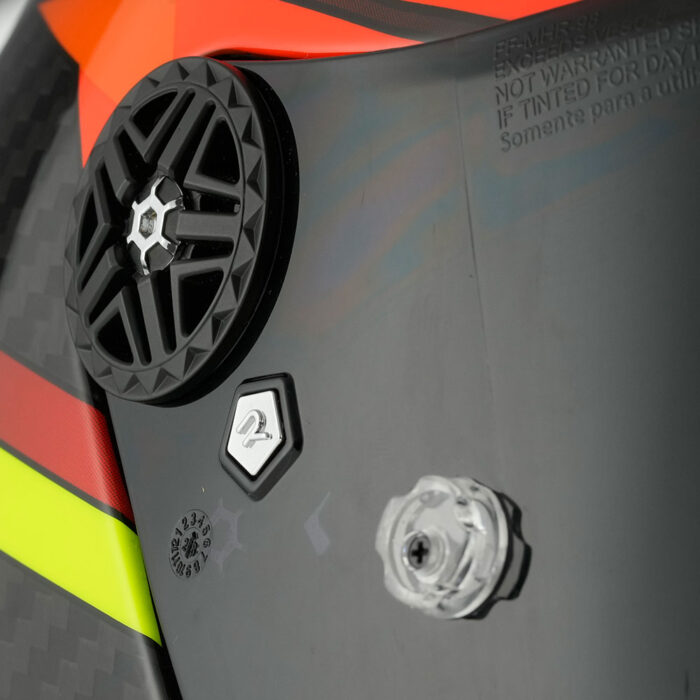 Kaciga LS2 Full Face FF805 THUNDER CARBON GP AERO FIRE crveno crna - Slika 9