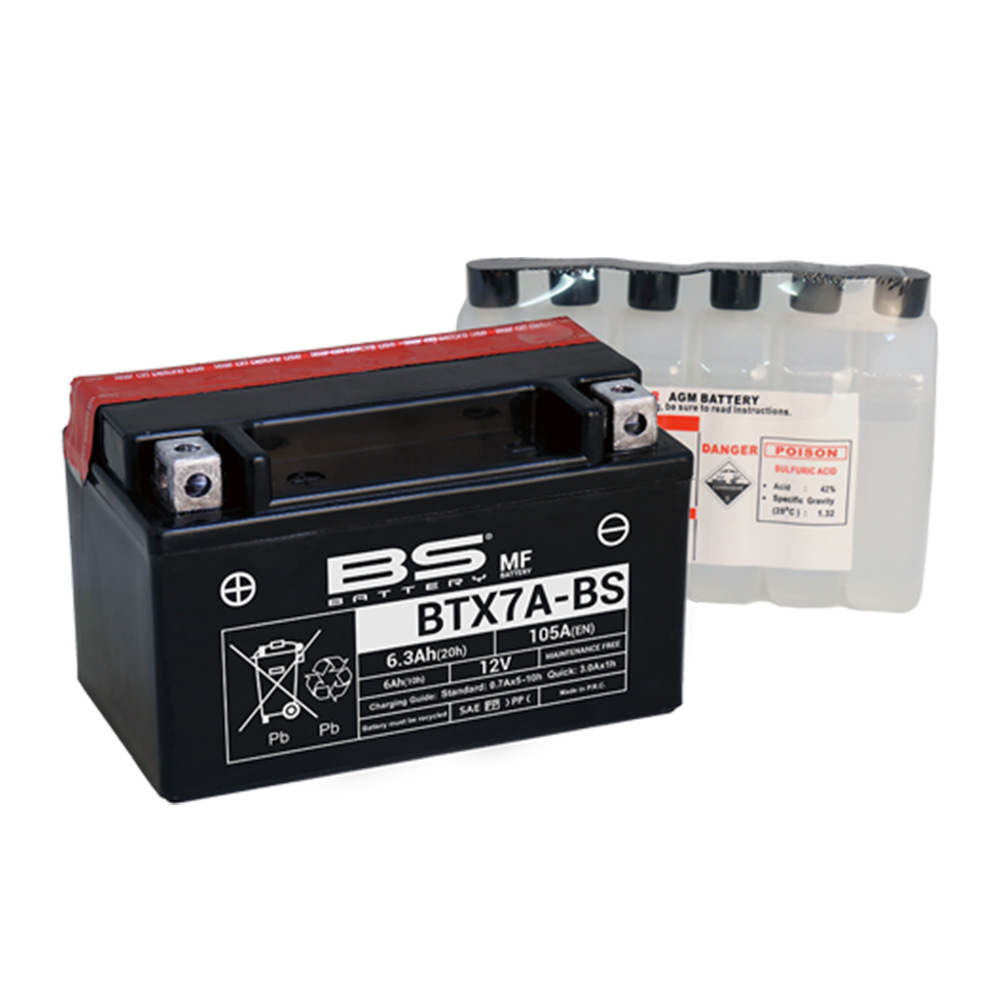 1513184b-ec8e-4159-8e65-c3d515a13241.jpg Akumulator BS 12V 6Ah gel BTX7A-BS levi plus (150x87x93) 105A - Slika 1